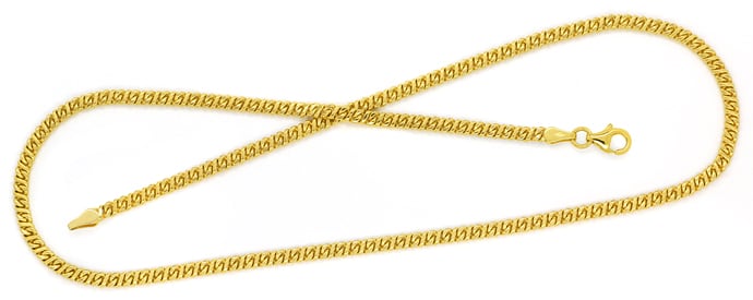 Foto 1 - Goldkette Achtermuster 42cm lang in Gelbgold, K3349